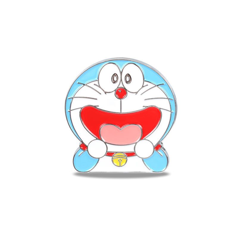 标机器猫侧标贴中网车标装饰哆啦a梦字母个性金属车贴字母贴备注图案