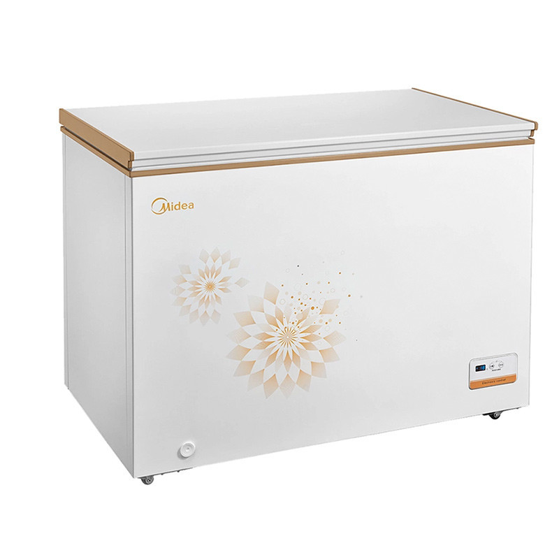 Midea/美的 BD/BC-303KEM 303升-36度冰柜速冻商用单温一室冷藏冷冻大容量冷柜
