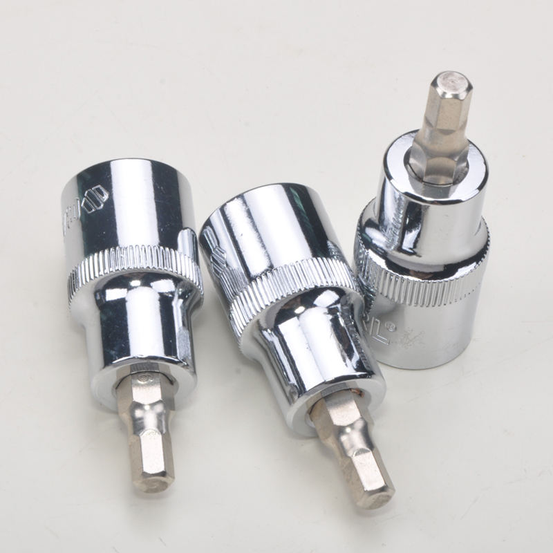 卡尔 12.5mm系列50mm长内六角旋具套筒