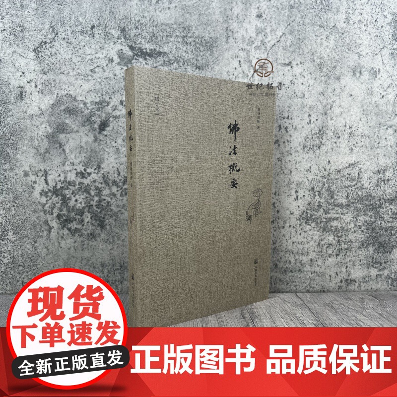 佛法概要 修订本 明旸法师著 宗教文化出版社平装373页高清大图