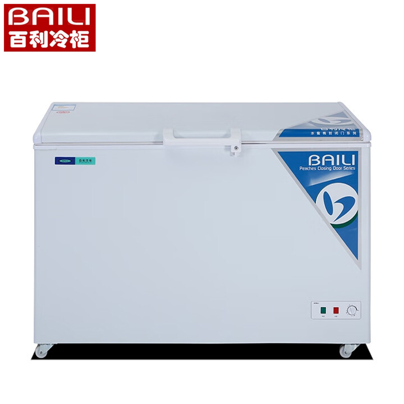 百利(BAILI)BC/BD-320商用冰柜卧式大容量超低温-25度单温冷藏柜冷冻柜转换顶开盖门水果冷藏柜海鲜冻肉急冻柜高清大图