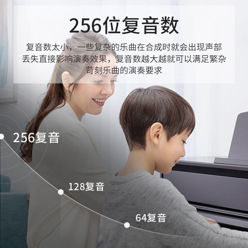 MOSEN莫森智能电钢琴MS-111 88键重锤成人儿童初学专业家用练习立式电子钢琴 主机+原装琴架+三踏板+琴凳礼包