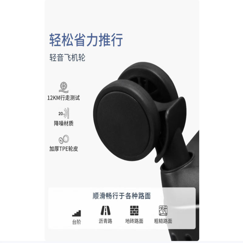 爱华仕行李箱24英寸拉杆箱子旅行箱耐用高清大图