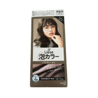 Kao 花王旗下 Liese 莉婕 泡沫染发剂 软灰杏 108ml(黑发用不遮白)