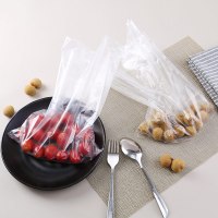 洁成一次性保鲜袋食品袋PE家用中号20cm*30cm*70只经济装抽取式好用冰箱商超同款