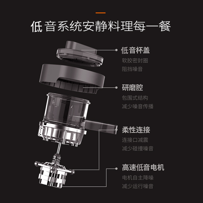 【肖战同款】九阳不用手洗破壁机加热料理全自动破壁机