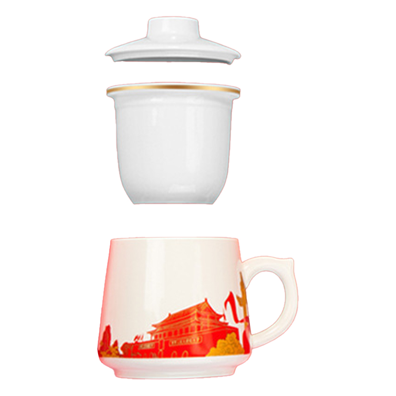 优彩嘉 政治生日纪念套装 本子+办公杯+伞+笔 ZZTZ-09 套高清大图