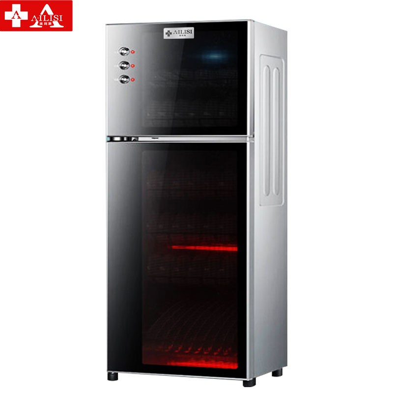 埃利斯(AILISI)198L二星级家用消毒柜立式台式嵌入式商用高温红外线臭氧碗柜按键ZTP-198K2高清大图