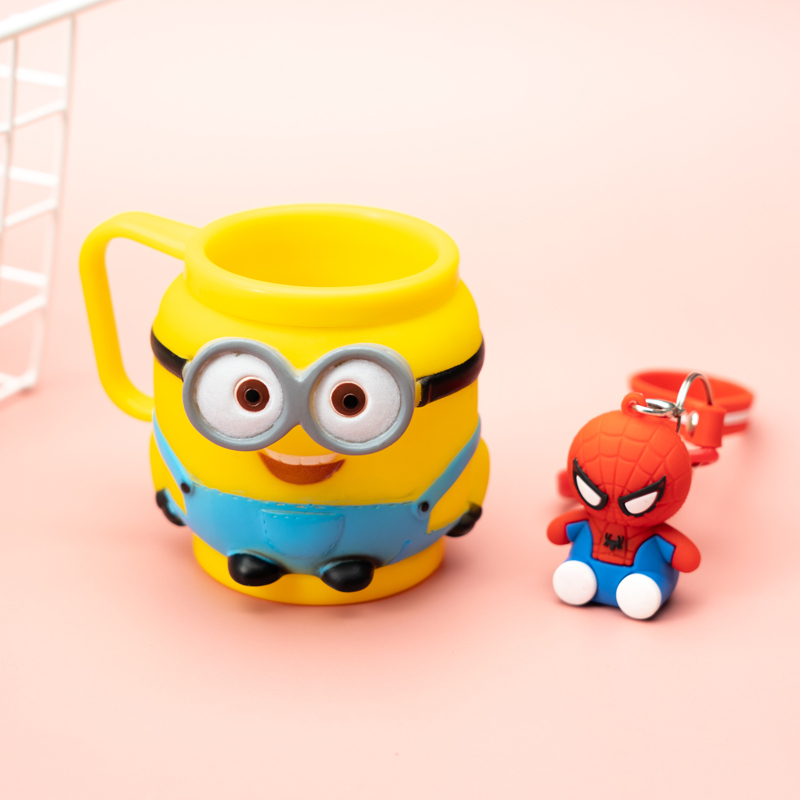 儿童刷牙杯卡通防摔宝宝牙缸男孩可爱漱口创意恐龙洗漱女孩带手柄