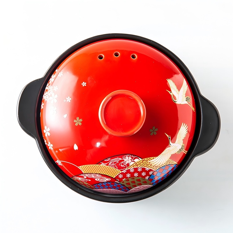 菲米生活蜜语食光一人食陶瓷养生锅FM-YS2111砂锅炖锅汤锅煲汤陶瓷养生锅高清大图