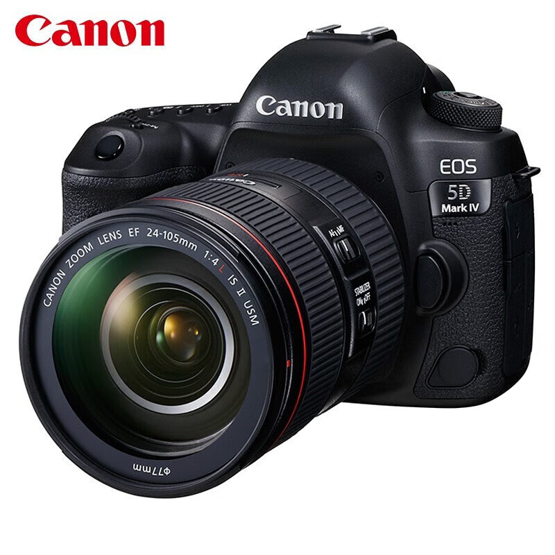 佳能(Canon)EOS 5D Mark IV 专业全画幅单反相机套机 佳能5D4+EF24-105 f/4L 2代套机