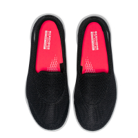 Skechers斯凯奇女鞋一脚蹬懒人鞋轻便透气健步鞋运动鞋15765