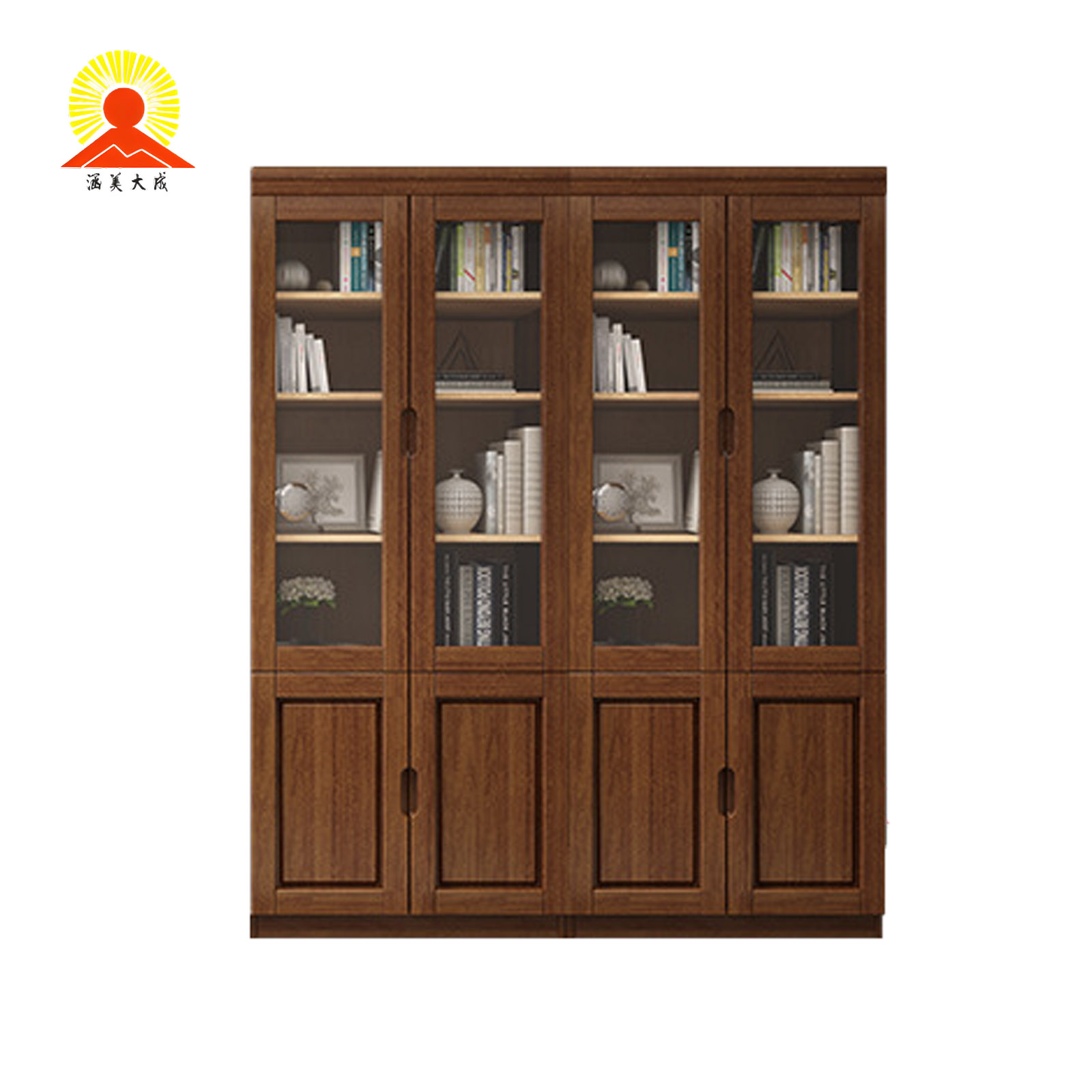 涵美大成 置物柜(四门)1965*1600*300mm 组