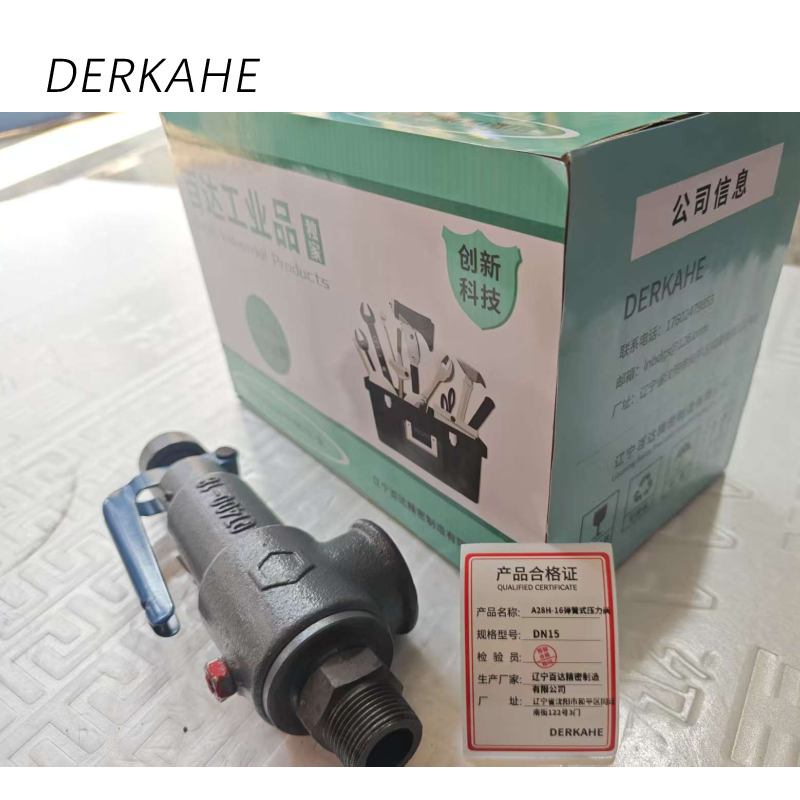 DERKAHE A28H-16弹簧式压力阀 DN15 个高清大图