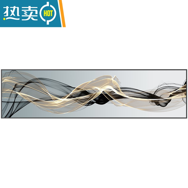 敬平现代简约卧室床头装饰画抽象黑白线条挂画轻奢横主卧房间墙上壁画装饰画高清大图
