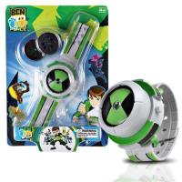 Ben10手表B 田小班骇客变身器玩具儿童卡通地球保卫者BEN10投影手表少年