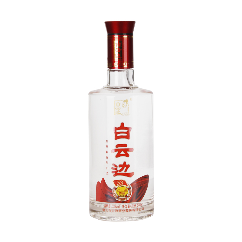 白云边 白酒 红三星陈酿 浓酱兼香型 53度 500ml高清大图