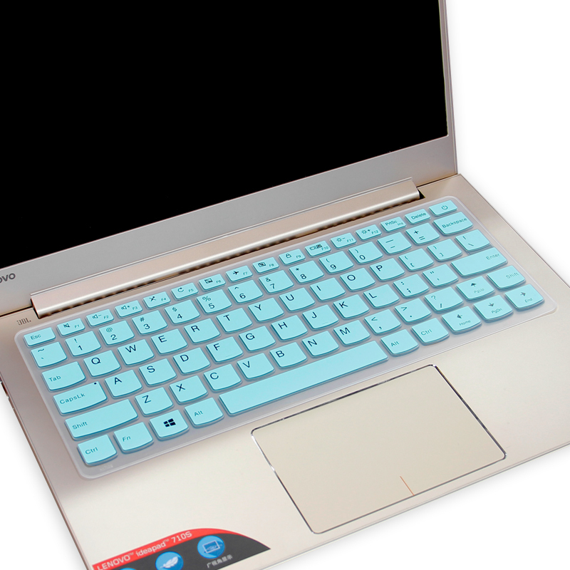 联想13.3英寸ideapad710s-13ikb小新air13.3pro笔记本手提电脑键盘贴膜全覆盖防|粉色渐变