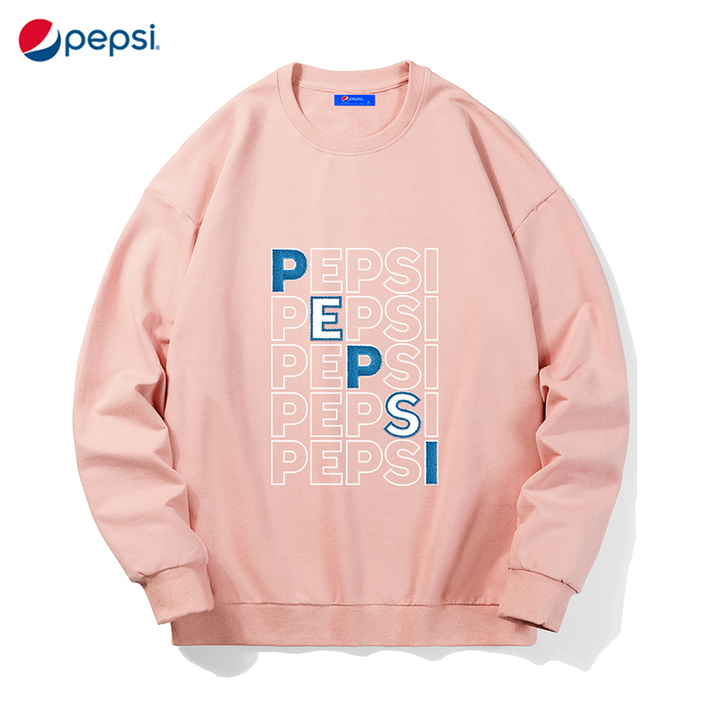 Pepsi/百事 男女同款休闲时尚潮流宽松卫衣BSW-2170加绒420克