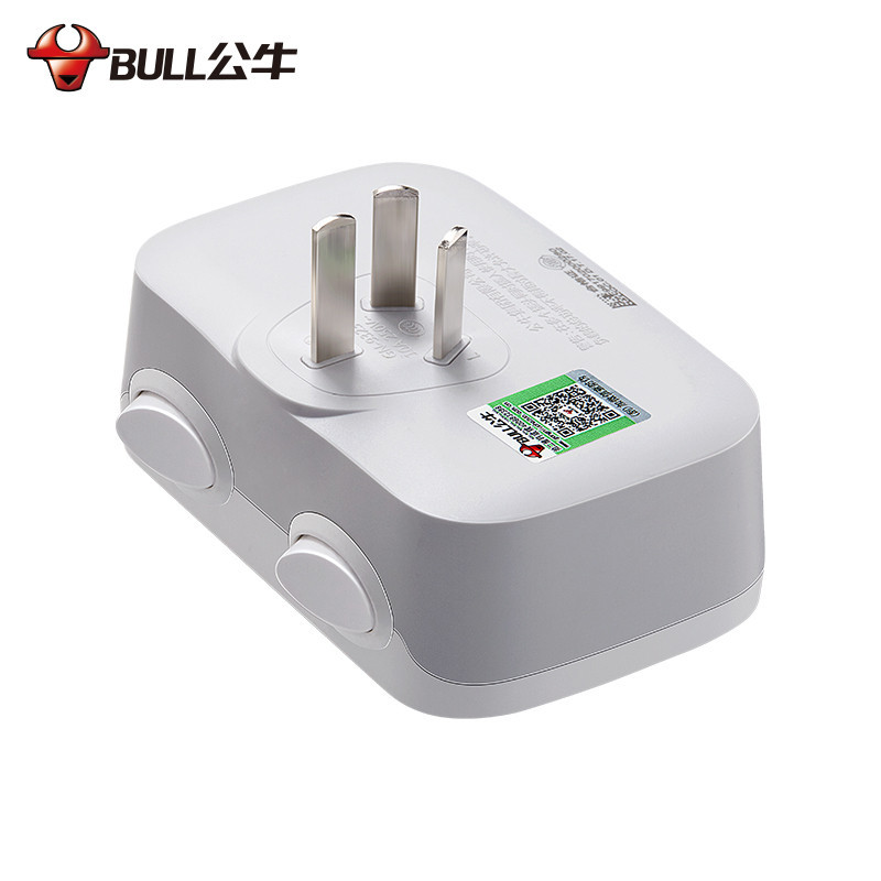 公牛(bull)新国标GN-9323一转二分控开关转换器插座转接插头