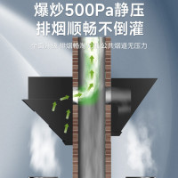 樱花(SAKURA)烟灶套餐 侧吸式油烟机燃气灶 厨电套装 抽油烟机煤气灶具 烟灶套装自营 JA06+BBG02天然气
