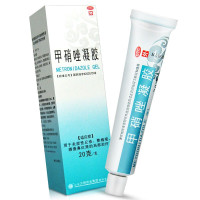 东药 甲硝唑凝胶20g/盒 炎症性丘疹脓疱疮酒渣鼻祛痘搭去黑头甲硝锉