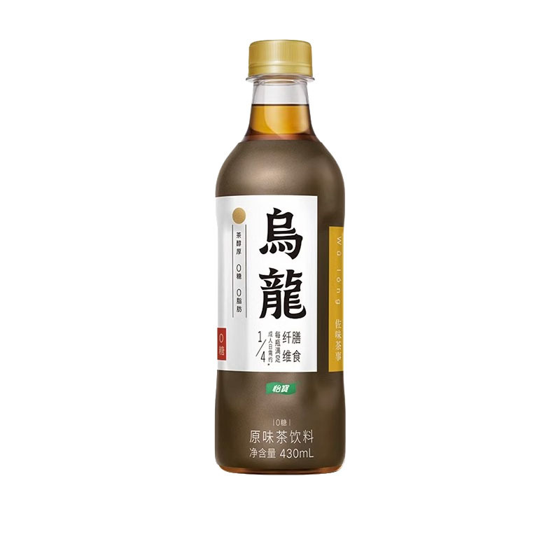 怡宝佐味乌龙茶430ml5瓶装整箱0糖0脂无糖水饮饮料视频