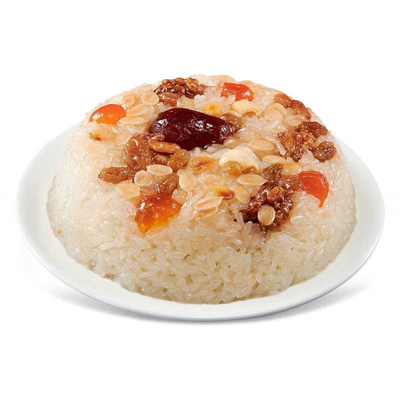 五芳斋年货八宝饭过年特产甜点速食方便米饭糯米饭白糯豆沙八宝饭390g