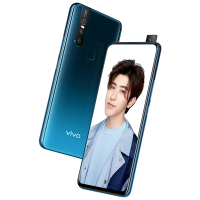 vivo S1 冰湖蓝 6+128G 2480万AI高清自拍 超广角后置三摄拍照手机 全网通4G手机