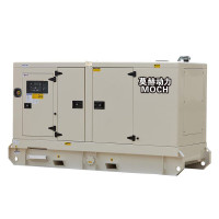 莫赫120KW白色款 低噪音柴油发电机组 MH-120RGCT