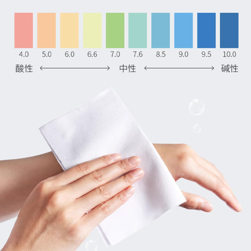 美穗吉家(mihooce)EDI纯水洁肤湿巾 洁肤柔湿巾 婴儿湿巾温和清洁 80片*1包高清大图