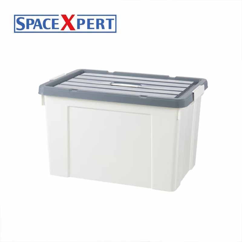 空間専門家(SPACEXPERT) 衣物收纳箱塑料储物箱80L 提手箱