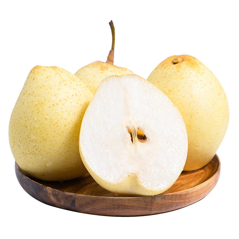 [西沛生鲜]河北精品水晶鸭梨 新鲜水果 松脆多汁 净重4.7斤 单果200g+高清大图