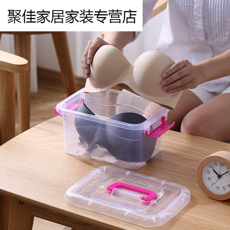 家柏饰(CORATED)衣柜收纳箱有盖装衣服盒子整理储物盒小箱子家庭整理用具高清大图