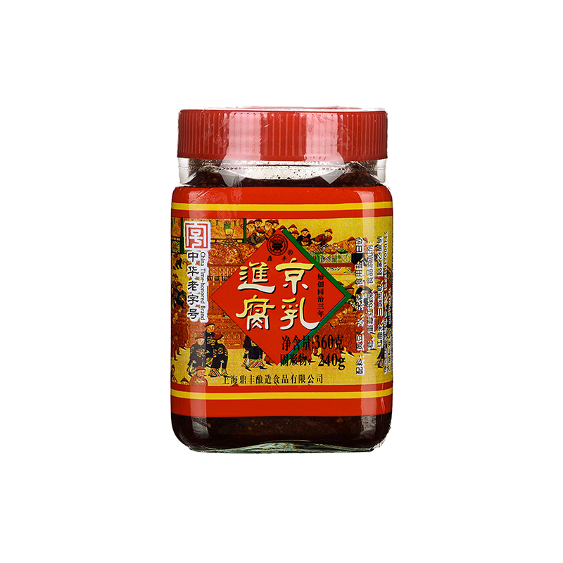 上海鼎丰 进京腐乳礼盒4瓶装360g *4 酥软糯滑 香气醉人 送礼佳品