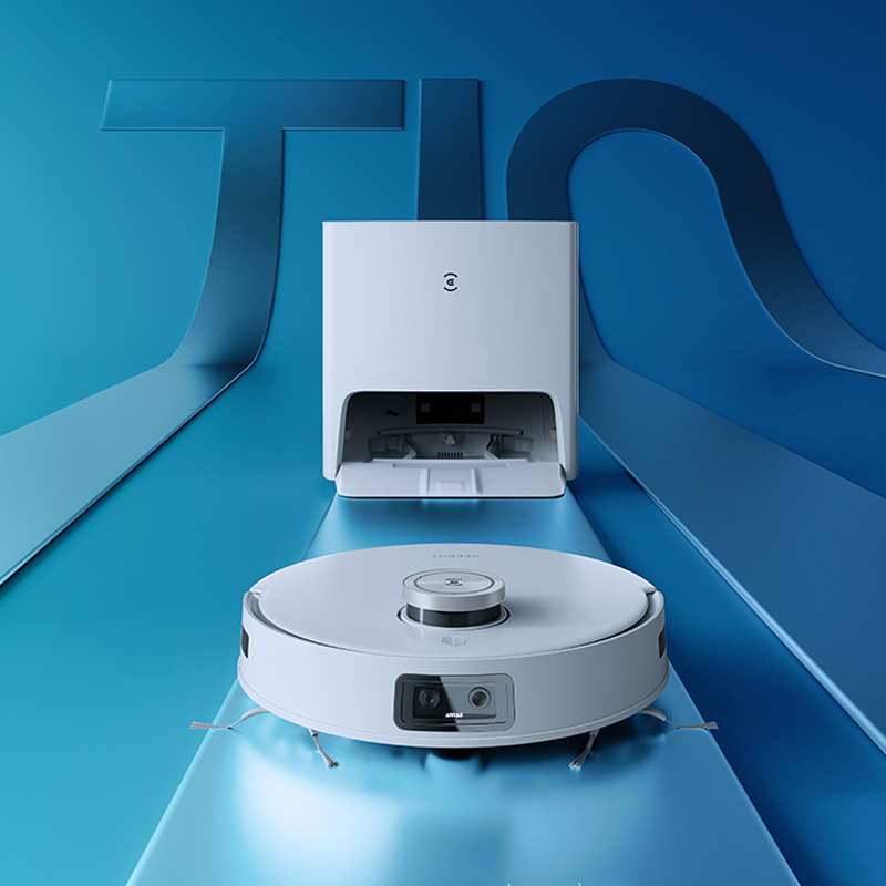 科沃斯(ECOVACS) 扫地机器人T10TURBO 吸拖洗烘一体拖地机自清洁免洗拖布拖地机 智能全自动清洗 免洗高清大图