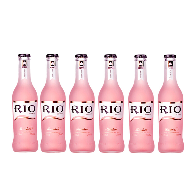 RIO锐澳水蜜桃口味鸡尾酒预调酒洋酒275ml高清大图