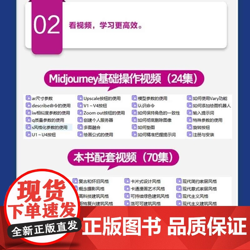 [正版新书]创意画师 AI绘画艺术风格设计(70集视频课) 罗巨浪 周鑫森 清华大学出版社 AI绘画高清大图