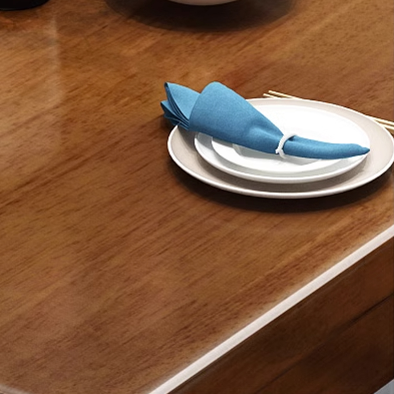 臻远 ZY-SMZY-010 实木餐桌餐厅桌子木制家用桌子 1.45米一桌四椅高清大图