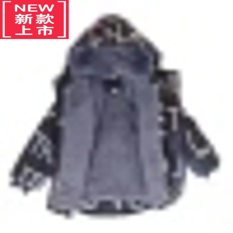 可莉允男童外套2022新款秋冬加绒加厚中小童棉袄儿童棉服韩版洋气派克服图片