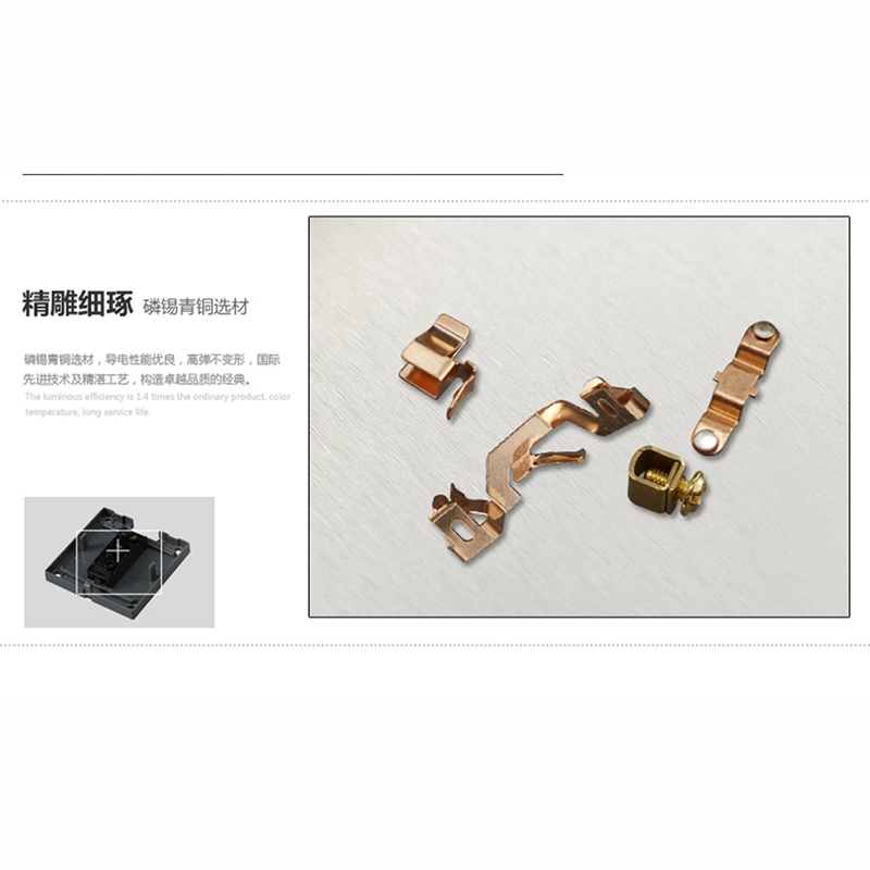 德力西明装开关插座面板明盒明装底盒单联双控开关一位一开双控开关