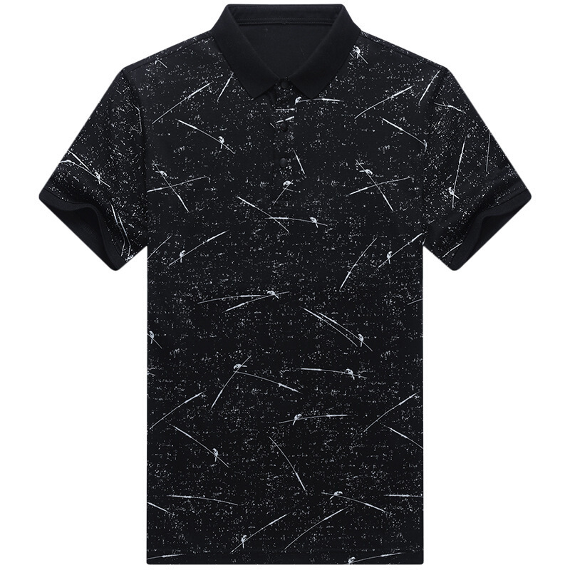 梵克公牛男士t恤夏季短袖男翻领薄款商务休闲流体恤小衫半袖夏天衣服