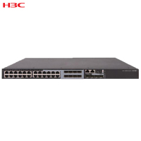 华三(H3C)S5560S-28P-EI 24口全千兆核心三层交换机(含单电源) 1000Mbps 千兆以上以太网交换机