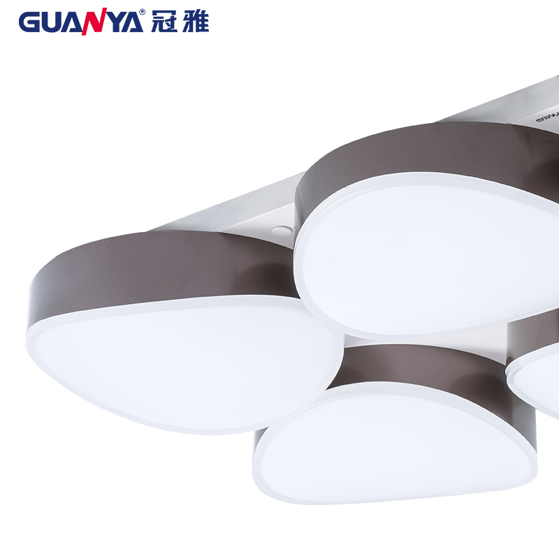 冠雅(GUANYA)冠雅简约现代客厅灯led吸顶灯北欧卧室节能灯家用个性创意房间灯照射面积20其他