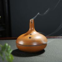 陶瓷家用客厅卧室仿古室内檀沉香艾草堂供茶道熏|禅意吹笛