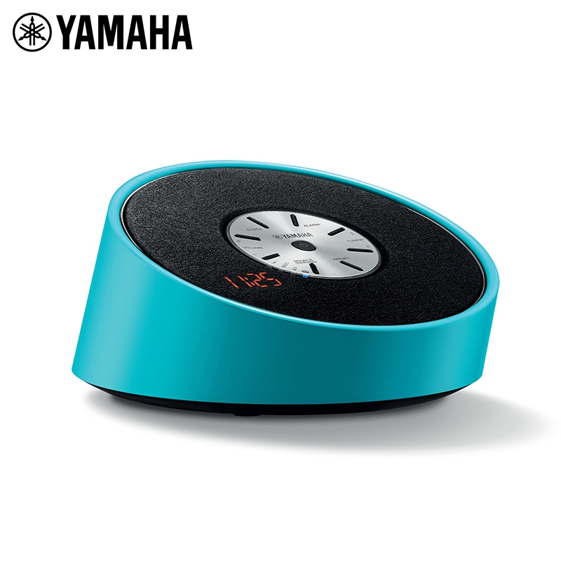 雅马哈(Yamaha)TSX-B15 迷你音响 蓝牙音箱 FM收音机 蓝色