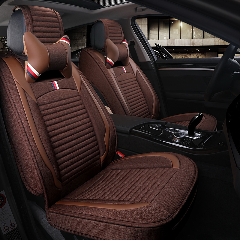大众高尔夫6201520162017款新专用汽车坐套新亚麻全包夏季座套