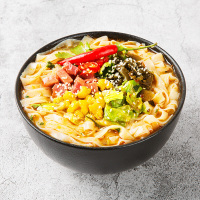 今麦郎 非油炸刀削宽面泡面方便面 刀削宽面 香辣牛肉味 12桶 126g*12整箱泡面 非油炸刀削面