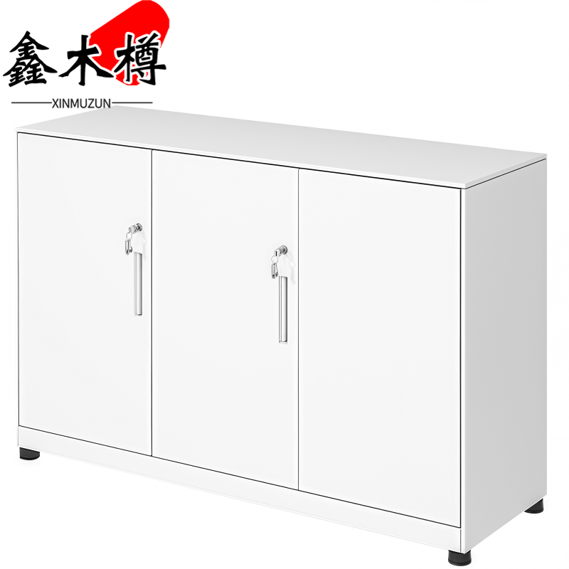 鑫木樽办公柜1200*400*760mm台高清大图