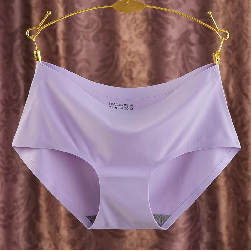 紫色真丝内裤